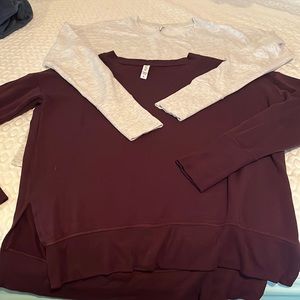 Athleta cloud light crewneck sweatshirts